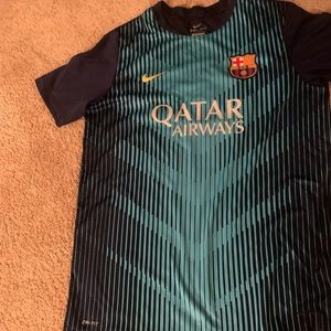 Barcelona AUTHENTIC soccer jersey NEw without tags